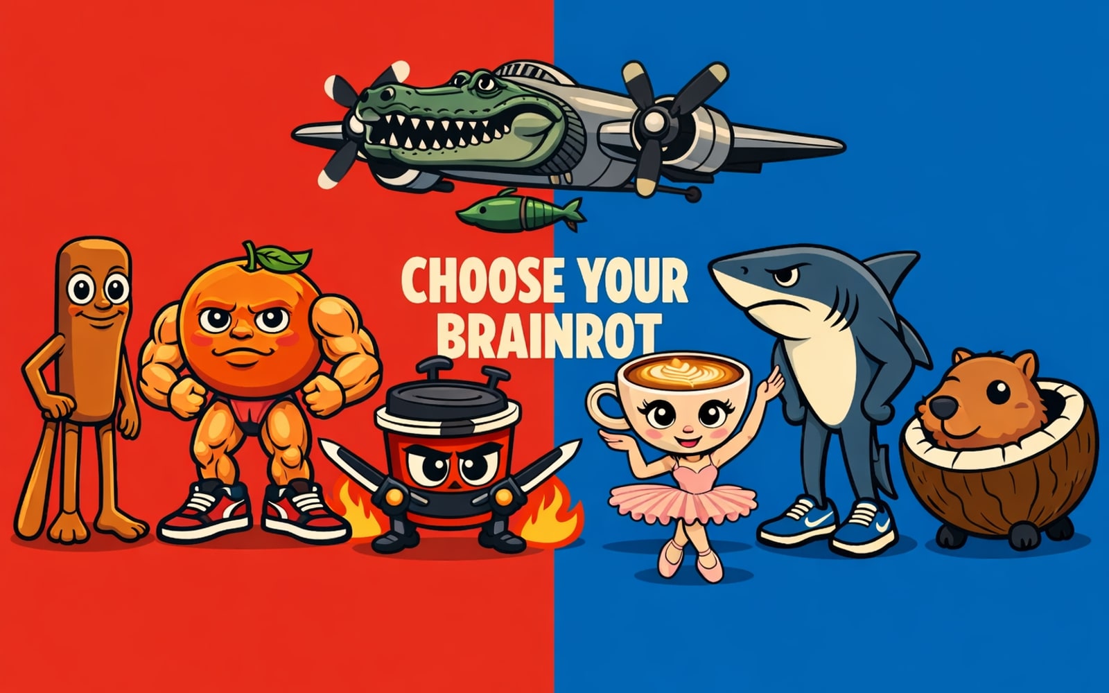 Grafika aplikacji Choose Your Brainrot